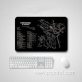 Hot selling High quality custom logo mouse pad